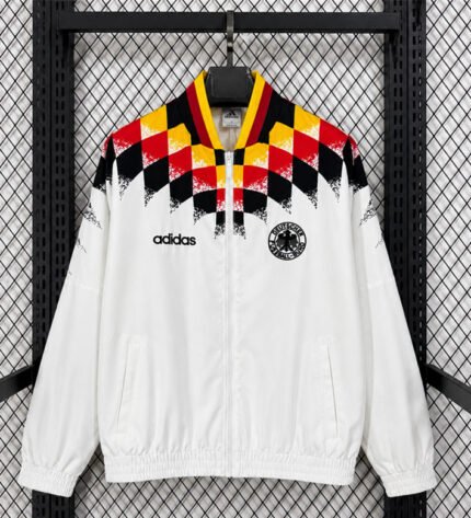 26-27 Germany White Windbreaker  Soccer Jacket