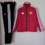 2026 Manchester United  Red Windbreaker  Soccer Jacket uniform