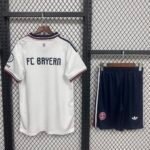 2026-2027 Bayern Away White Soccer Uniform - Image 2