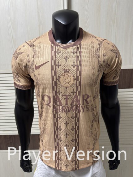 Player version 2026-27 Special Edition Paris Saint-Germain Yellow Soccer Jersey AAA