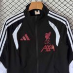 2026 Liverpool Black Windbreaker  Soccer Jacket uniform - Image 3
