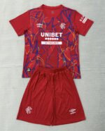 26-27 Rangers Goalkeeper Red Soccer Uniform
