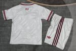 26-27 Liverpool Away White  Kids/Youth Soccer Uniform - Image 2