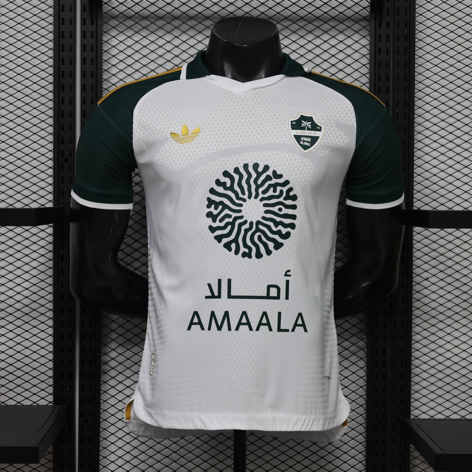 5b15a03f Player version 2026-27 Al-Ahli Saudi Away White Soccer Jersey AAA - Image 1
