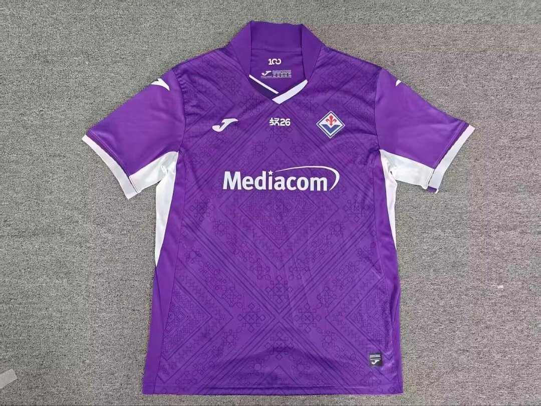 5c861d34 2026-2027 Fiorentina Home Purple Soccer Jersey AAA - Image 1