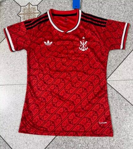 2026-27 Flamengo Third  Away Red Women Soccer Jersey AAA