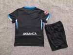 2026-27 Deportivo La Coruna Away Black kids/youth Soccer uniform - Image 2