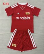 2026-2027 Berlin Home Red kids/youth  Soccer uniform