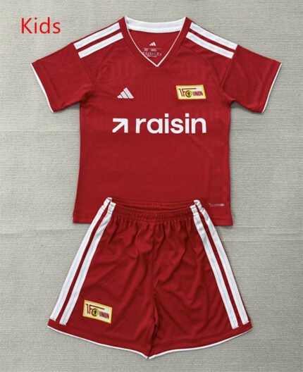2026-2027 Berlin Home Red kids/youth  Soccer uniform