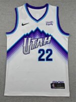2026  NBA  Utah Jazz White #22 Jersey