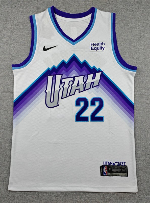 679d7bf0 2026 NBA Utah Jazz White #22 Jersey - Image 1