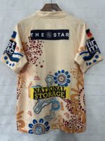 2026-2027 Mustang Light Yellow Rugby Jersey - Image 4