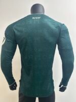 Player version 2026-2027 Real Madrid Away Green Long sleeves Soccer Jersey AAA - Image 2