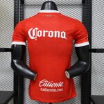 Player version 2026-27 Toluca Home Red Soccer Jersey AAA - Image 2