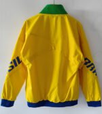 26-27 Brazil Yellow Windbreaker  Soccer Jacket - Image 3