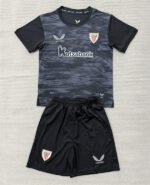2026-27 Athletic Bilbao Goalkeeper Black Soccer Uniform