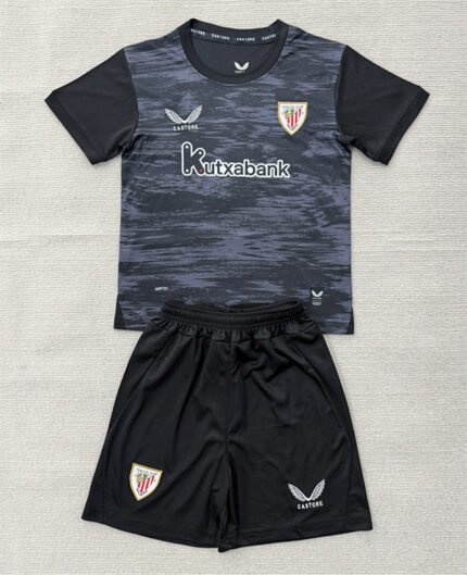 2026-27 Athletic Bilbao Goalkeeper Black Soccer Uniform