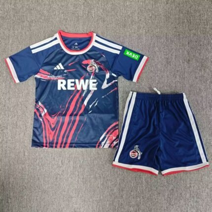 2026-2027 Koln Third Away Royal Blue kids/youth  Soccer uniform