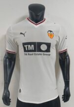 Player Version 26-27 Valencia Home White Soccer Jersey AAA