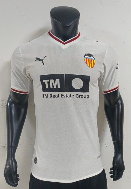 Player Version 26-27 Valencia Home White Soccer Jersey AAA