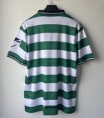 Retro version 1998-1999 Sporting Lisbon Home White Green Soccer Jersey AAA - Image 2