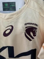 2026-2027 Mustang Light Yellow Rugby Jersey - Image 3