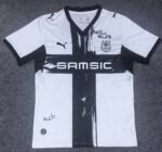 2026-2027  Rennais Away White Black Soccer Jersey AAA