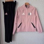 2026 Algeria Pink Windbreaker  Soccer Jacket uniform