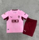 2026-27 Valencia Third  Away Pink kids/youth Soccer uniform