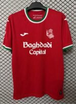 2026-27 Real Sociedad 2nd Away Red Soccer Jersey AAA