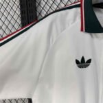 26-27 Mexico White Windbreaker  Soccer Jacket - Image 2