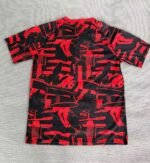 2026-27 AC Milan Red Black Soccer Training Jersey - Image 2