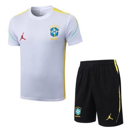 2026-2027 Brazil White Short Soccer Uniform