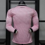 Player Version 2026-27 Juventus Away Pink Long-sleeves  Soccer Jersey AAA - Image 2