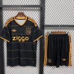 2026-27 Ajax Away Black Soccer Uniform