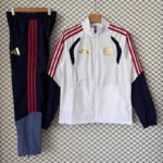2026 Bayern Munich White Windbreaker  Soccer Jacket uniform