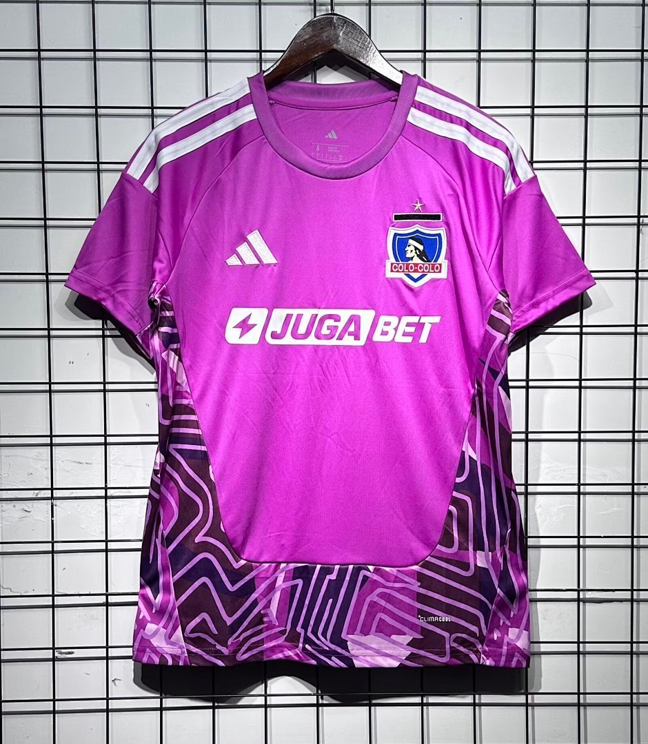 9241875f 2026-2027 Colo-Colo Goalkeeper Purple Soccer Jersey AAA - Image 1
