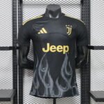 Player version 2026-2027 Juventus Third Away Black Soccer Jersey AAA