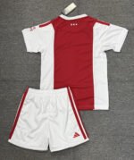 2026-27 Ajax Home Red White  Soccer Uniform - Image 3