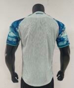 Player Version 26-27 Leverkusen  Away Blue Soccer Jersey AAA - Image 2