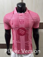 Player version 26-27 Barcelona Pink Soccer Jersey AAA
