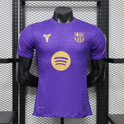 Player version 26-27 Barcelona Purple Soccer Jersey AAA