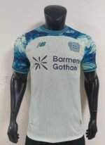 Player Version 26-27 Leverkusen  Away Blue Soccer Jersey AAA