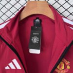2026 Manchester United  Red Windbreaker  Soccer Jacket uniform - Image 5