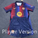 Player version 2026-27 Barcelona Home Red Soccer Uniform