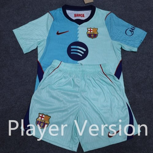 IMG_2149 Player version 2026-27 Barcelona Blue Soccer Uniform - Image 1