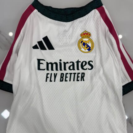 2026-2027  Real Madrid Home White Pet Jersey