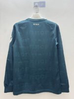 2026-2027 Real Madrid Away Green Long sleeves Soccer Jersey AAA - Image 2