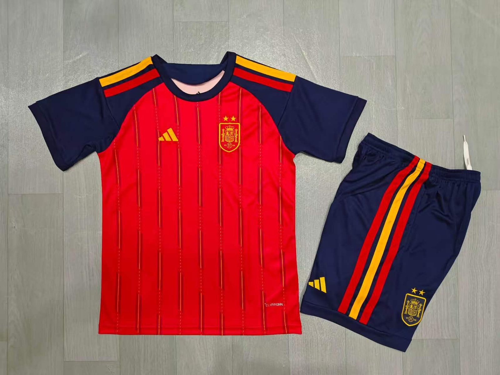 IMG_5961 2 star 2026-2027 Spain Home Red Soccer Uniform - Image 1