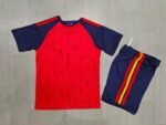 2 star 2026-2027 Spain Home Red Soccer Uniform - Image 2